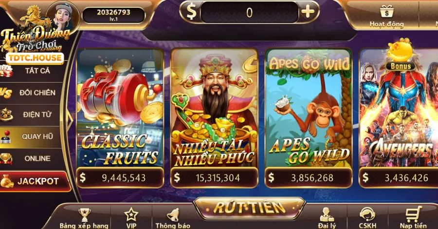 Khuyến mãi Slots hấp dẫn